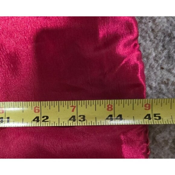 Christmas Tree Skirt Sequins Button Closure holiday decor red festive padded - Picture 7 of 7